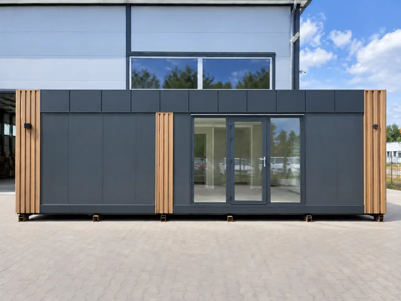 Asymetryczna bryła · widok frontu